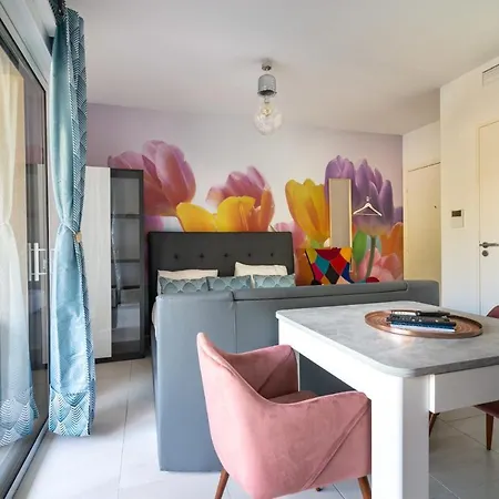 Apartment Studio With Sea Glimpse In Beausoleill !